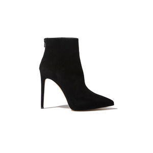 NWOB Scarosso x Brian Atwood Fabi Suede Ankle Boot Point Toe Slim Heel Z…